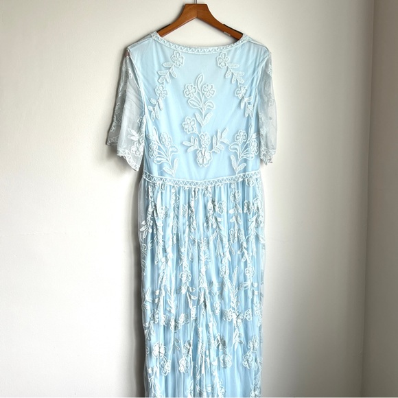 Light Blue Maxi Dress - Picture 8 of 8
